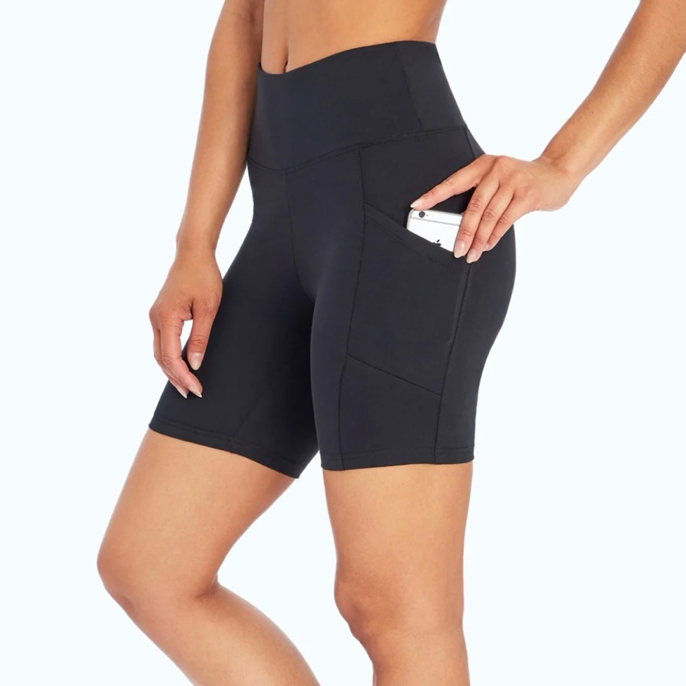 Women’s High Waisted Bike Shorts NIP